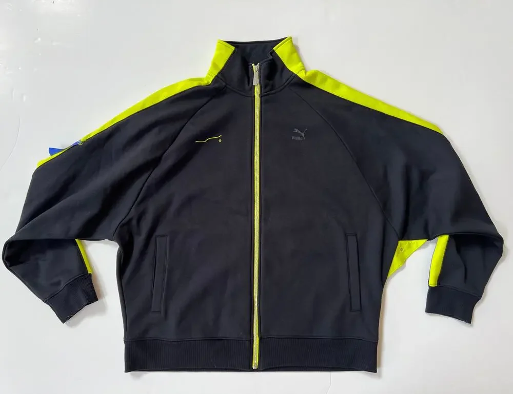 Puma x Ader T7 Men's Track Jacket Pant 95533 01Black/Neon Size M NWT